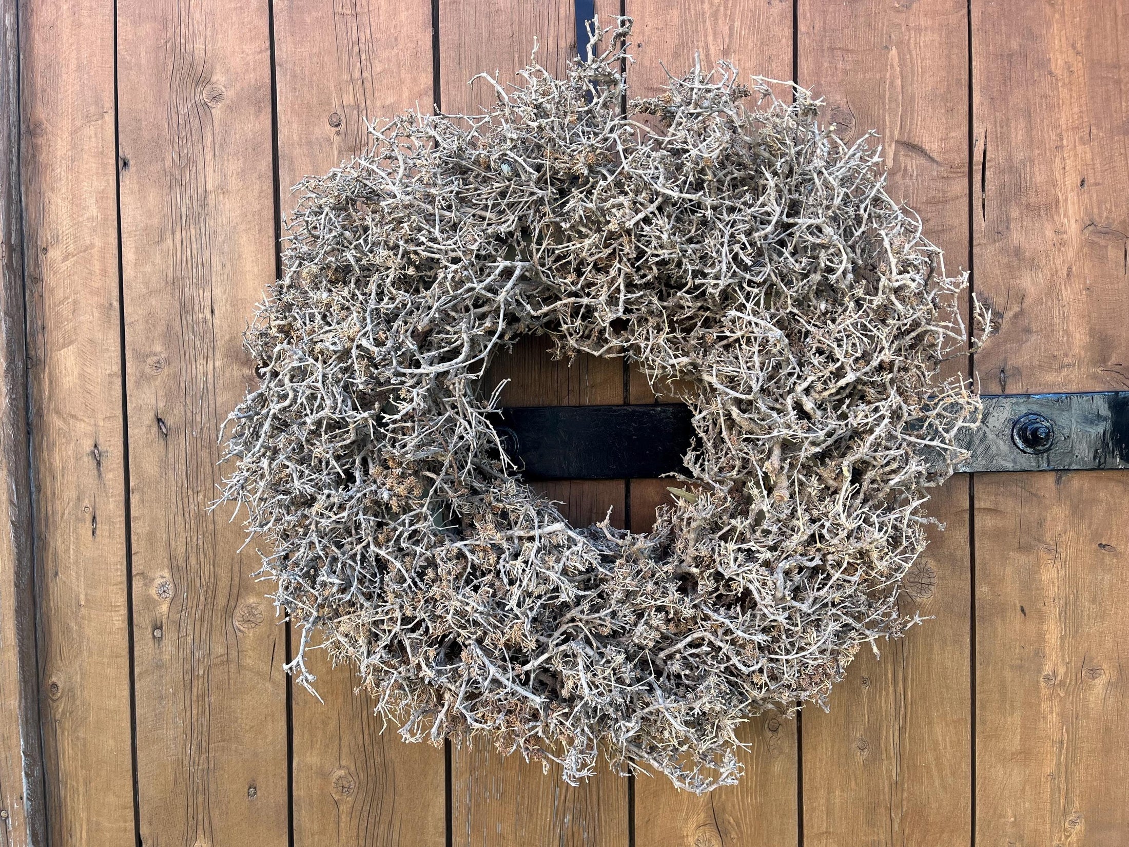 Vintage wild Bonsai-Kranz Türkranz Wandkranz