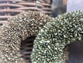 Bild in Galerie-Betrachter laden, Kranz Natur/grün Türkranz Wandkranz 40 cm Durchmesser

