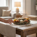 Bild in Galerie-Betrachter laden, Türkranz Trockenblumen 30 cm – Frühlingskranz mit Naturmaterial – Haustürdeko & Indoor – Boho, Vintage
