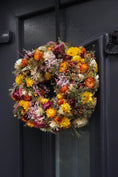 Bild in Galerie-Betrachter laden, Türkranz Trockenblumen 30 cm – Frühlingskranz mit Naturmaterial – Haustürdeko & Indoor – Boho, Vintage
