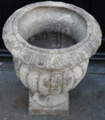 Bild in Galerie-Betrachter laden, Amphore ca. 48cm – Beton Kunststoff Mix – Antik Optik – Pflanzgefäß Outdoor – Garten Deko – Amphorentopf
