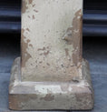 Bild in Galerie-Betrachter laden, Lilien Skulptur 65cm – Beton Kunststoff Mix – Antik Steinoptik – Garten Deko – Florale Statue – Französische Lilie
