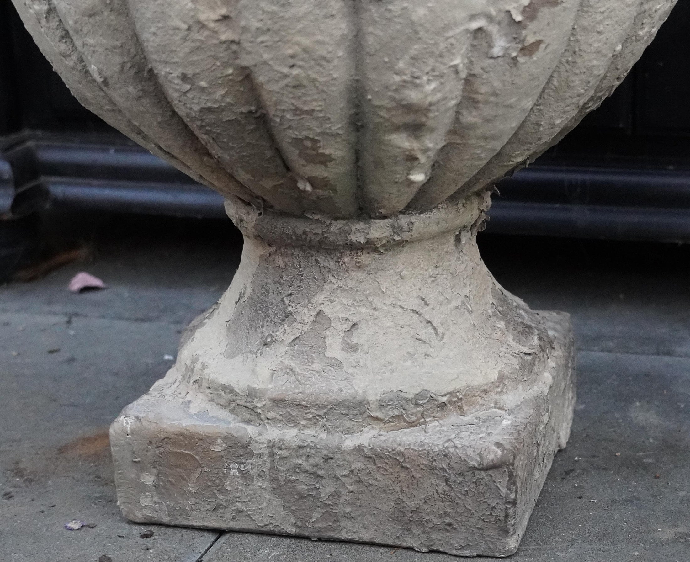 Amphore ca. 48cm – Beton Kunststoff Mix – Antik Optik – Pflanzgefäß Outdoor – Garten Deko – Amphorentopf