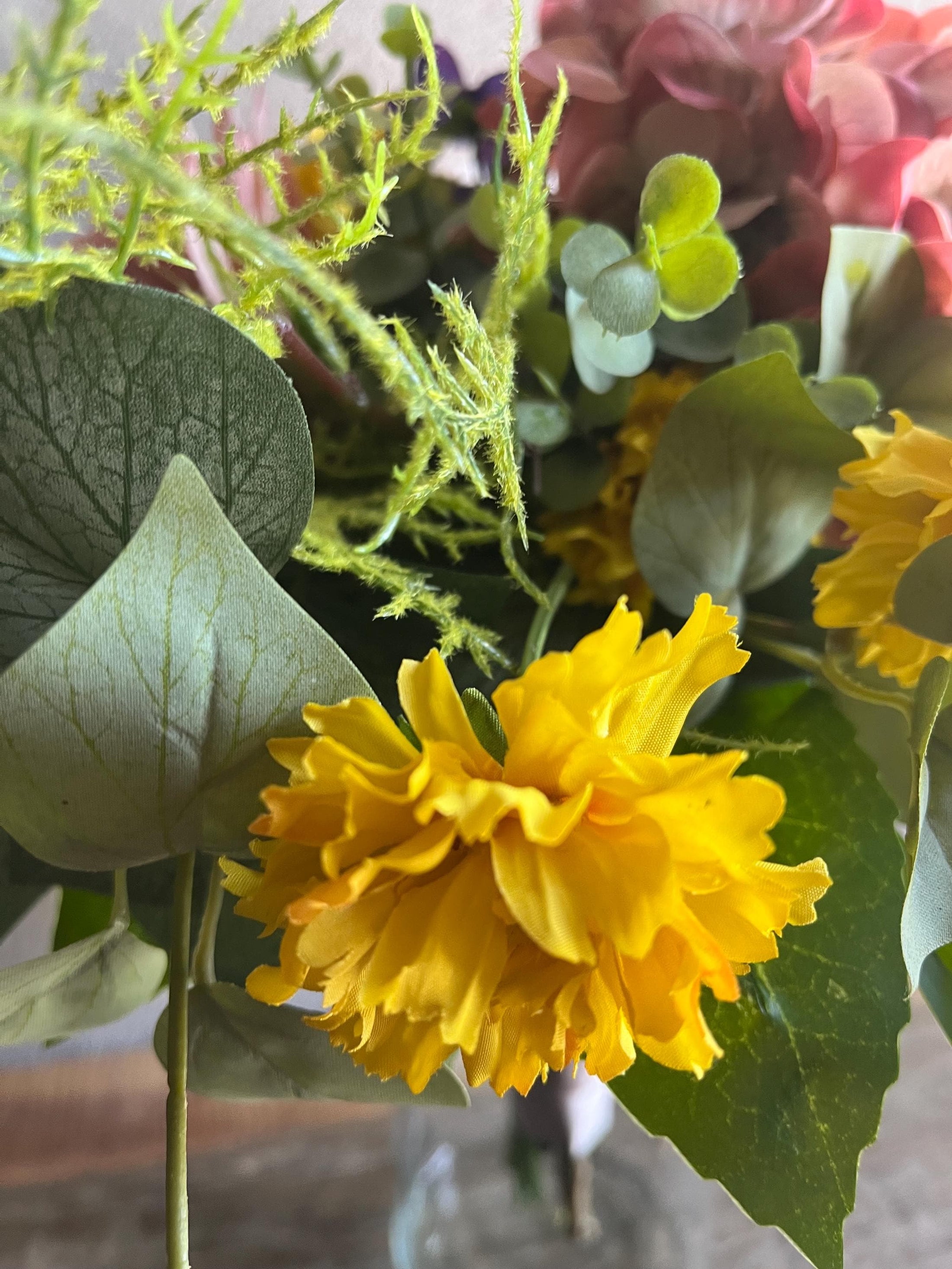 Brautstrauß Kunstblumen | Boho Brautstrauß aus Kunstblumen – Bild 2