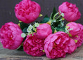Bild in Galerie-Betrachter laden, Brautstrauß Kunstblumen | Kunstblumenstrauß Pink – Bild 3
