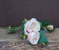Bild in Galerie-Betrachter laden, Kunstblumen Kranz | Künstlicher Rosenzweig Rosa – Bild 4
