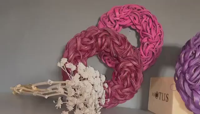 Special Edition Türkranz Wandkranz Kranz in 40 cm Durchmesser, Praktische Aufhängung